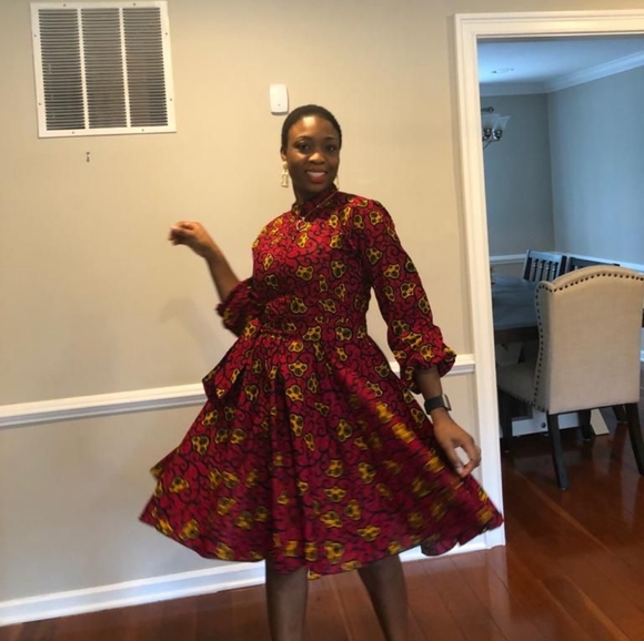 African Flare Dresses - Picture 2 of 3